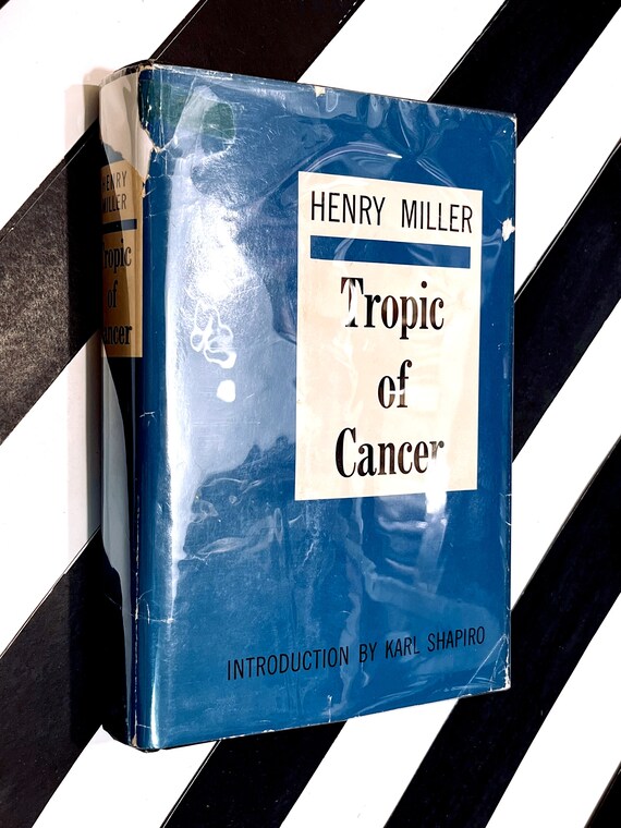 Tropic of Cancer by Henry Miller (1961) hardcover book