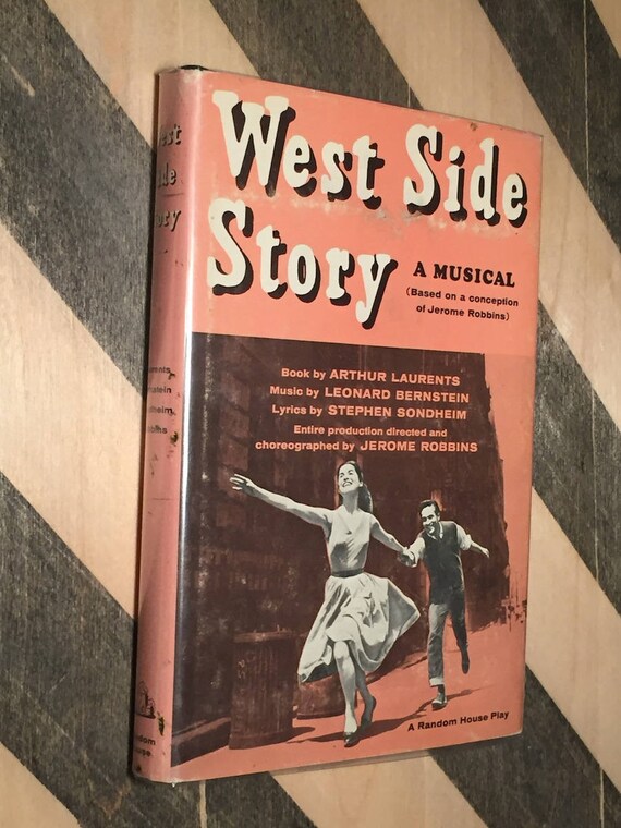 West Side Story, A Musical  (hardcover book)