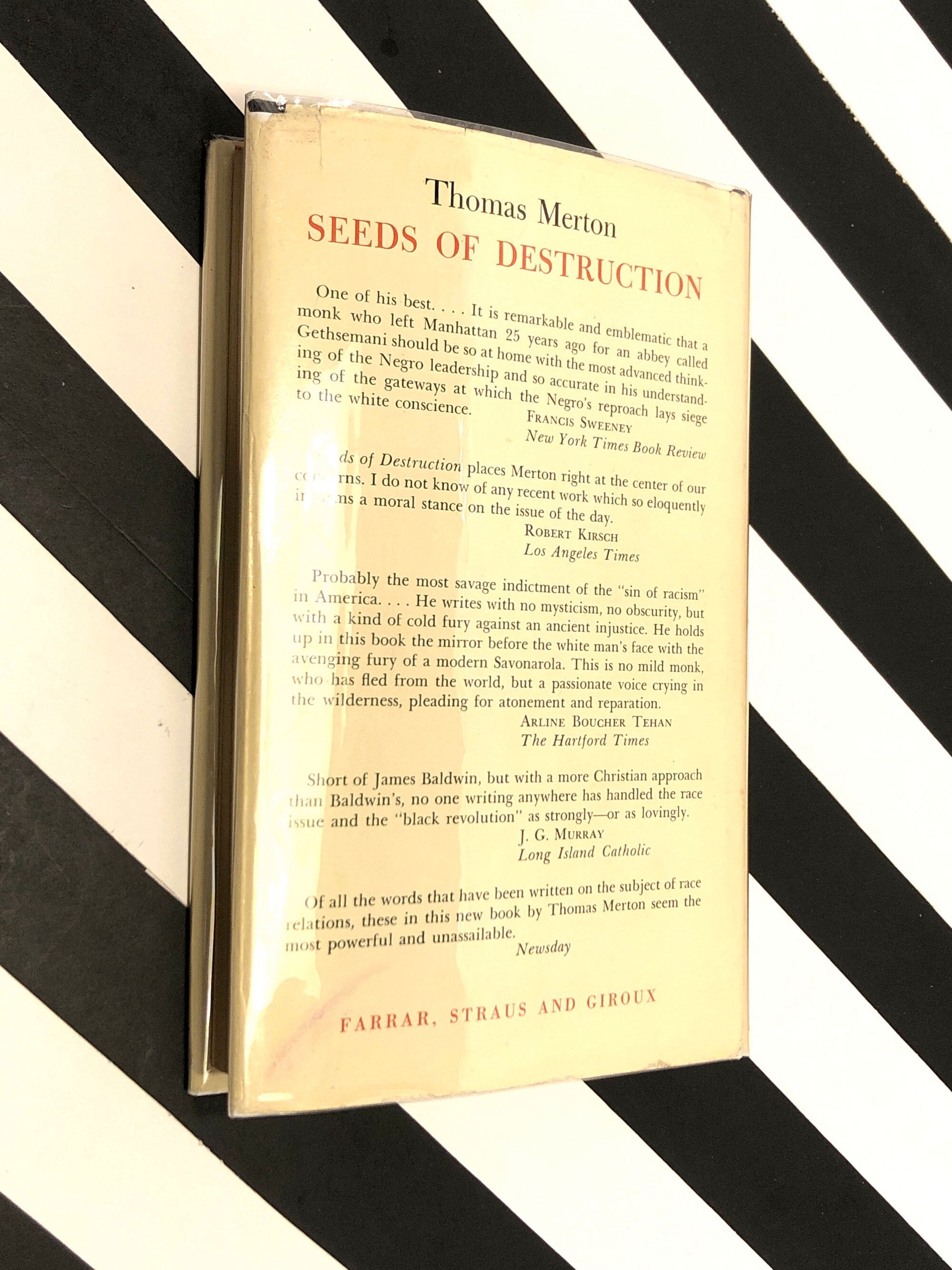 Seasons of Celebration by Thomas Merton (1965) first edition book
