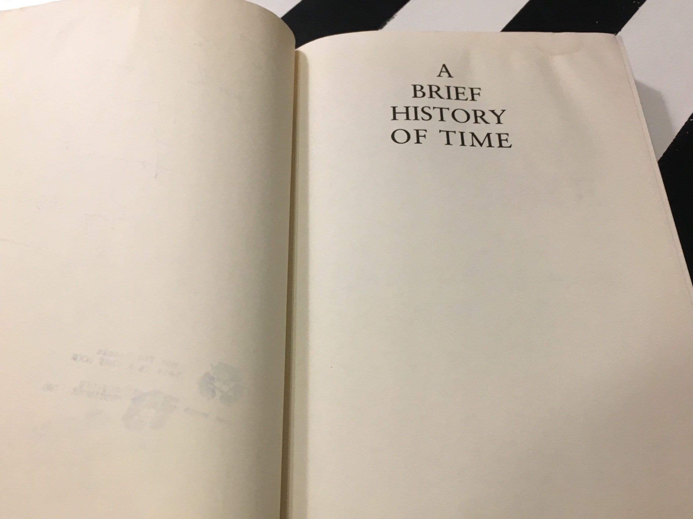 A Brief History of Time by Stephen Hawking A Brief History of Time by Stephen Hawking