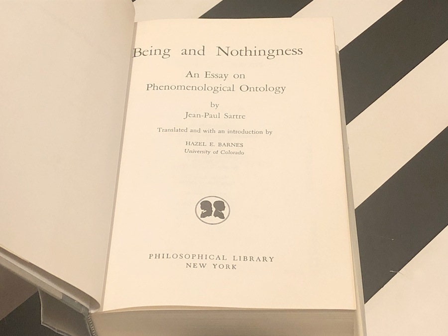 being and nothingness by jean paul sartre being and nothingness by jean paul sartre
