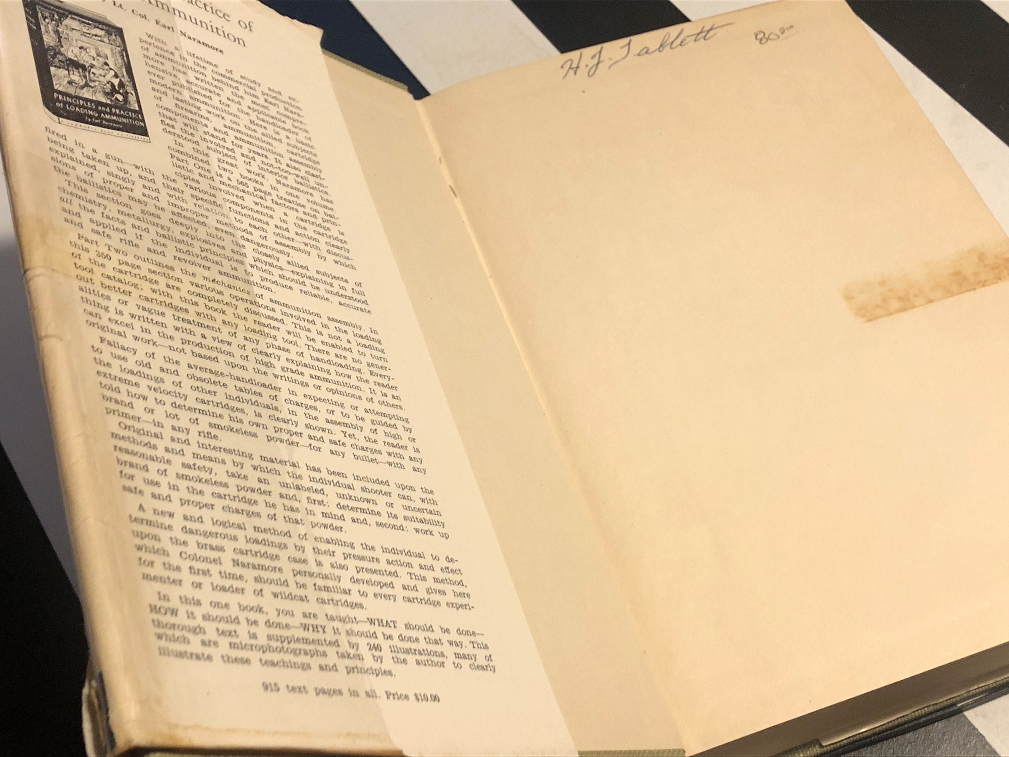 Gunstock Finishing and Care by A. Donald Newell (1954) hardcover book