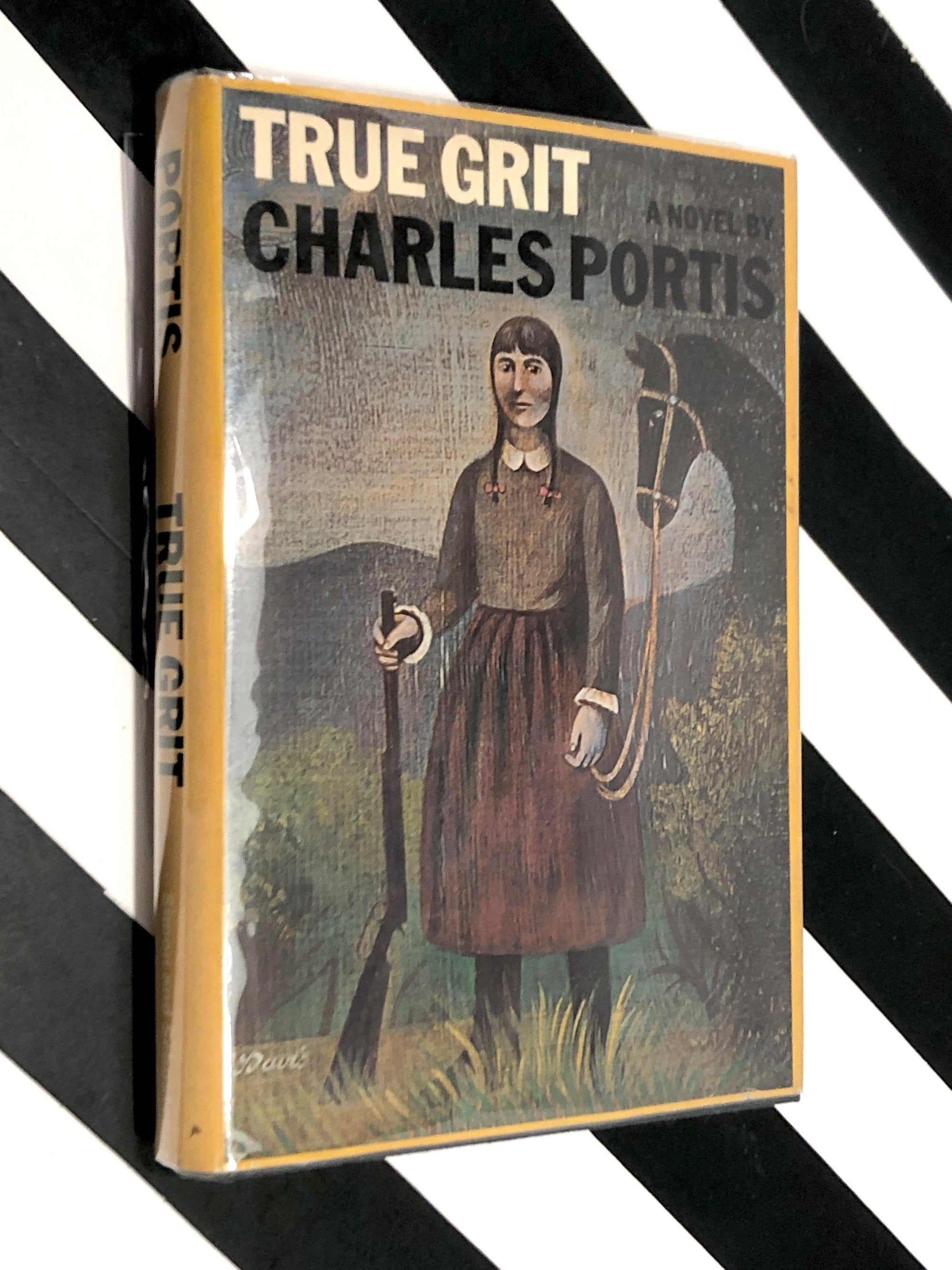 True Grit by Charles Portis (1968) hardcover book