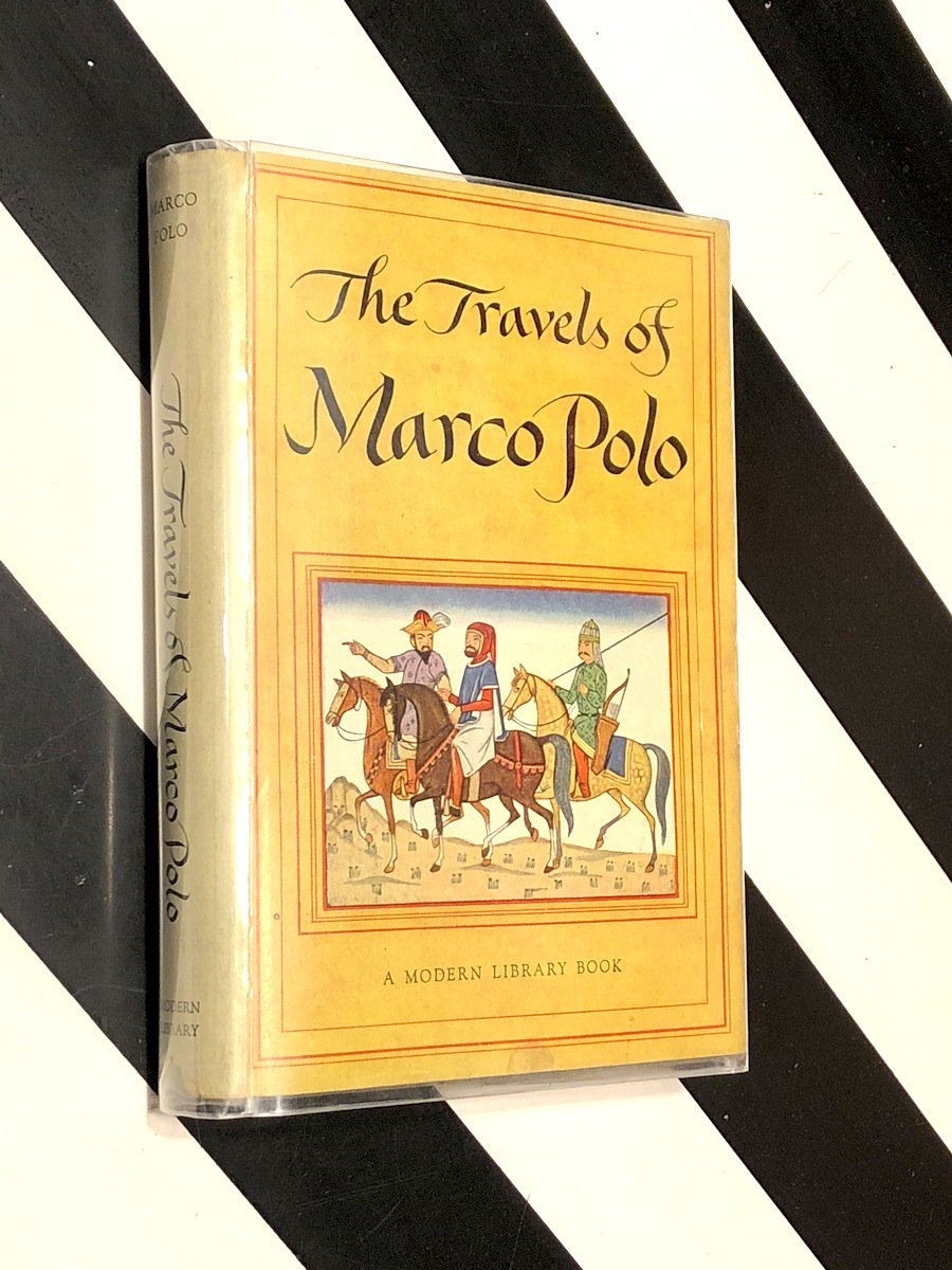 The Travels of Marco Polo (1926) Modern Library hardcover book