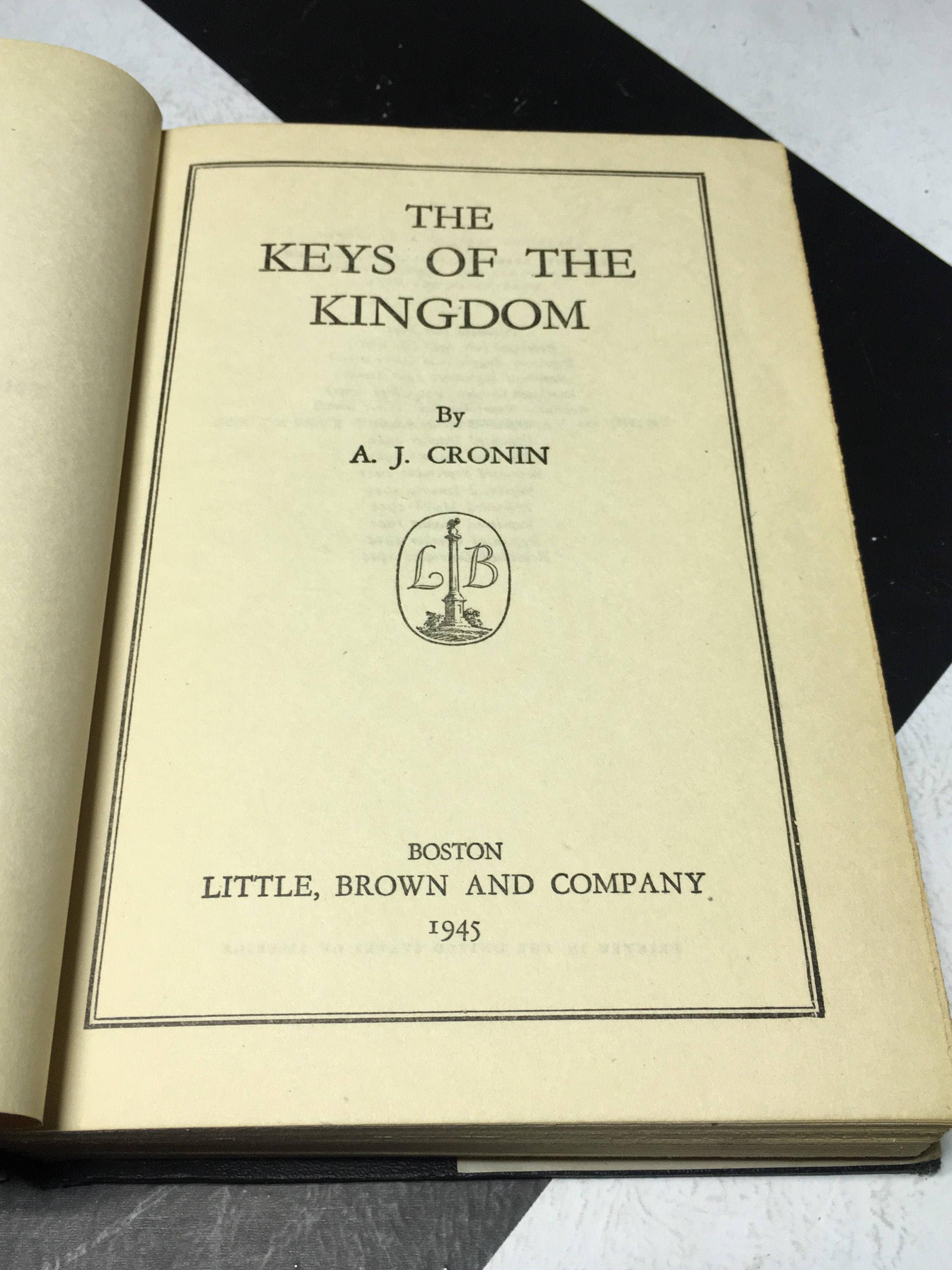 the keys to the kingdom aj cronin