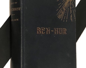 Ben-Hur by Lew Wallace (1880) hardcover book