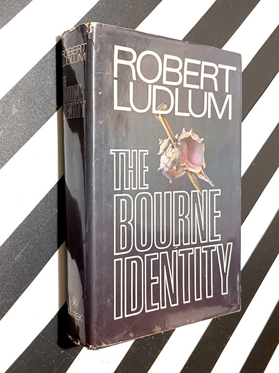 The Bourne Identity by Robert Ludlum (1980) hardcover book