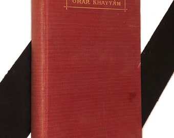 Rubaiyat of Omar Khayyam Rendered into English Verse by Edward Fitzgerald with Illustrations by J. Watson Davis (undated) hardcover book