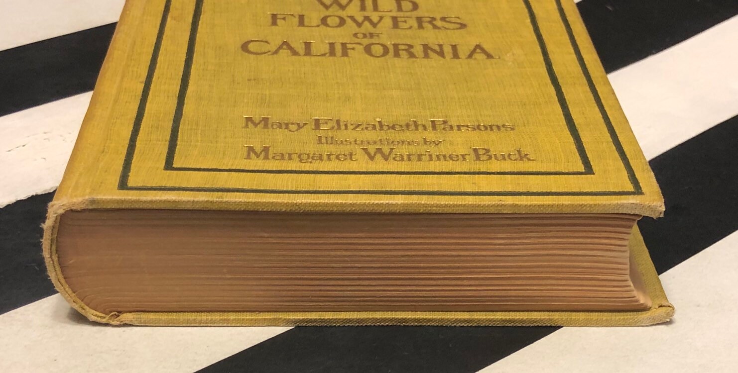 The Wildflowers of California by Mary Parsons and Margaret Buck (1912