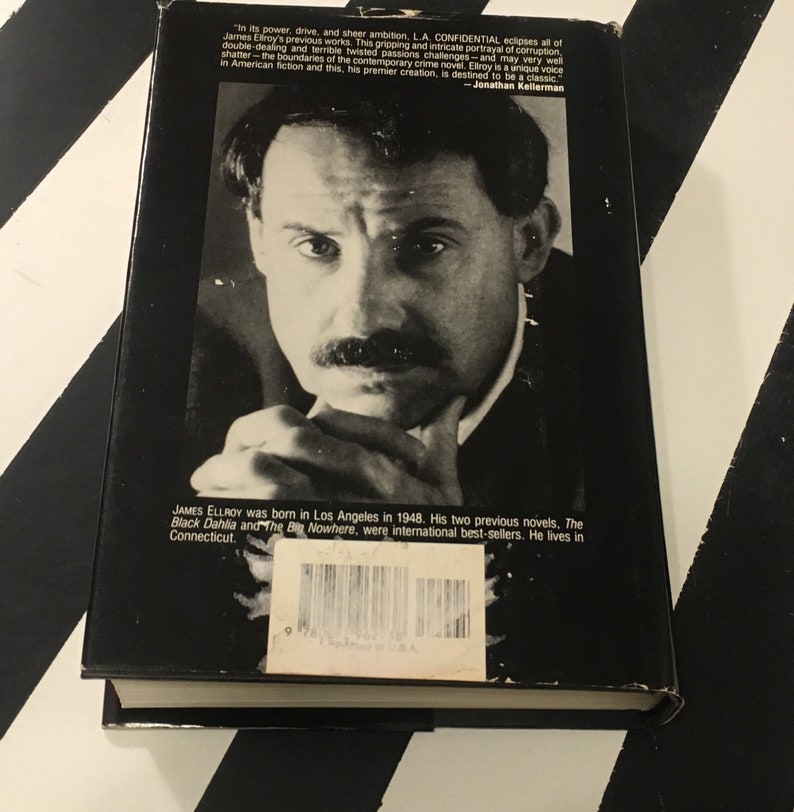 L.A. Confidential by James Ellroy 1990 Hardcover Book - Etsy Israel