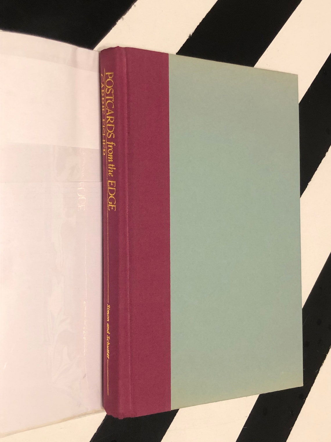 Postcards from the Edge by Carrie Fisher 1987 hardcover Etsy