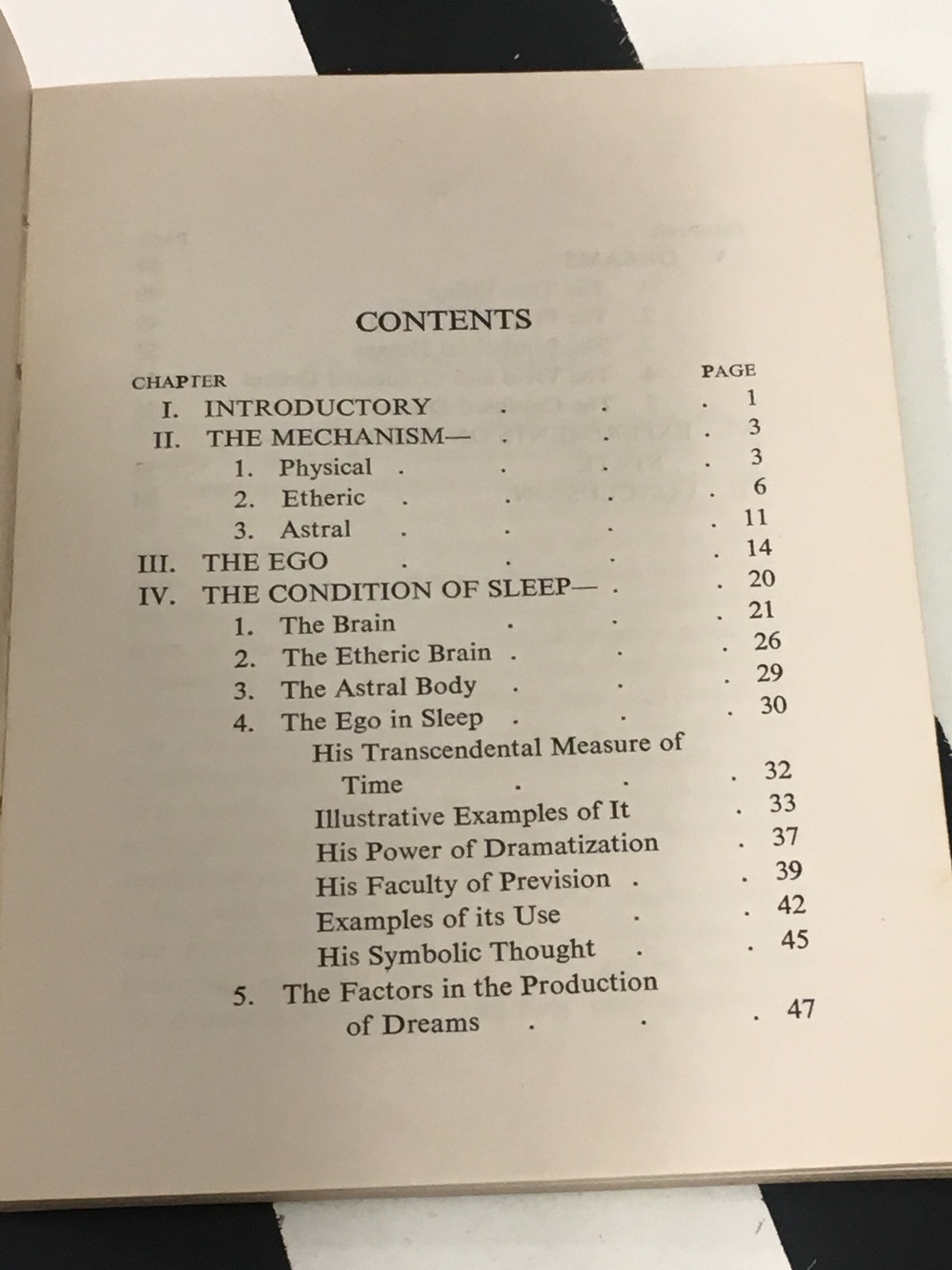 Dreams What They Are And How They Are Caused by C. W. Leadbeater (1973) softcover book
