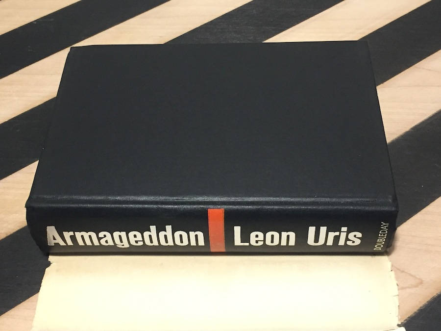 Armageddon by Leon Uris (1964) hardcover book