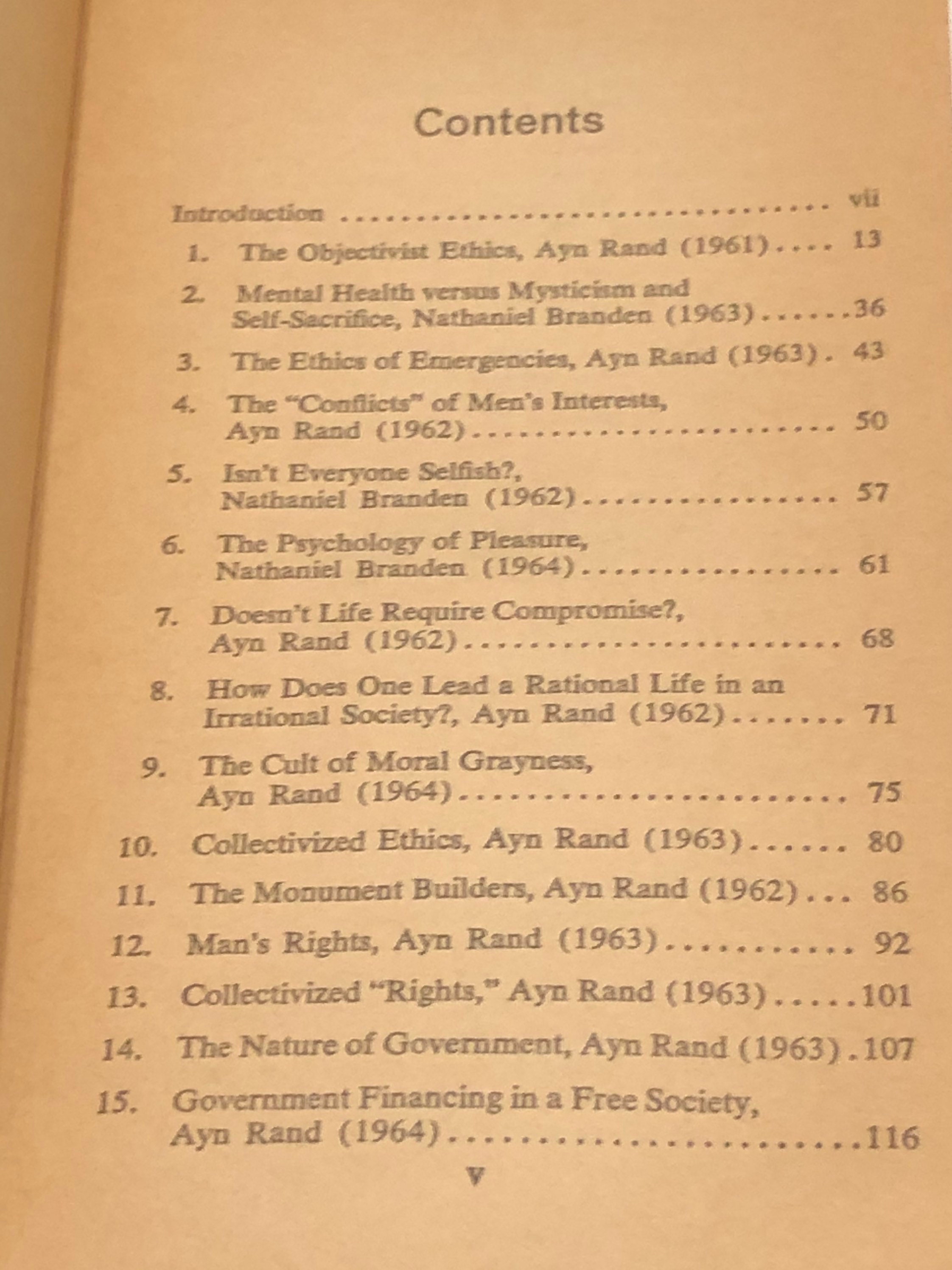 The Virtue of Selfishness A New Concept of Egoism by Ayn Rand (1964