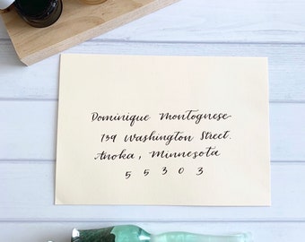 Calligraphy Envelopes Addressing: Elegant Hand Lettering for Wedding Invitations and Special Events.