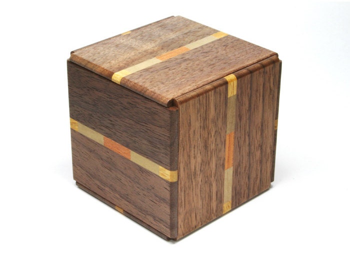 Hakone Yosegi Trick Box 10 Steps Traditional Japanese Wooden Secret Puzzle Box