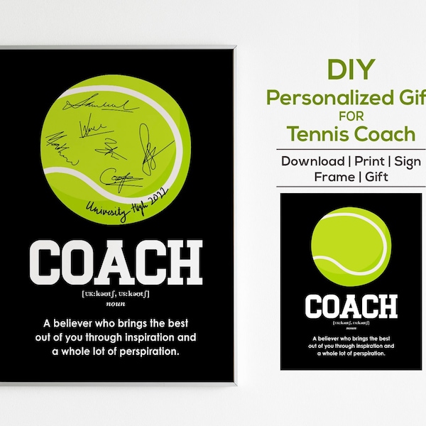 Tennis Coach Gift 60+ Gift Ideas for 2025