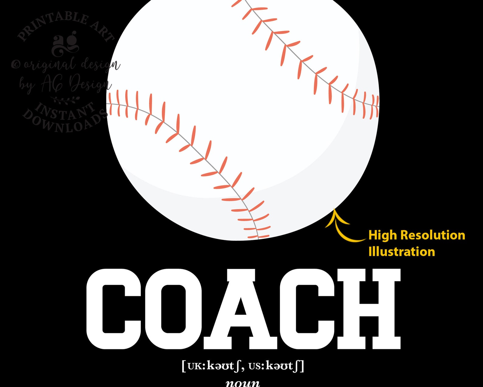 Baseball Coach Gift, Printable Coach Appreciation Gifts, Best Coach
