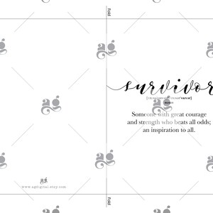 Printable Card for Survivor, Cancer Survivor Cards, Surgery Support