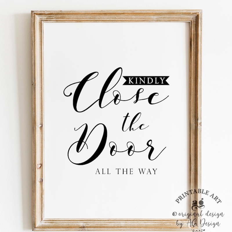 Shut the Front Door - Etsy