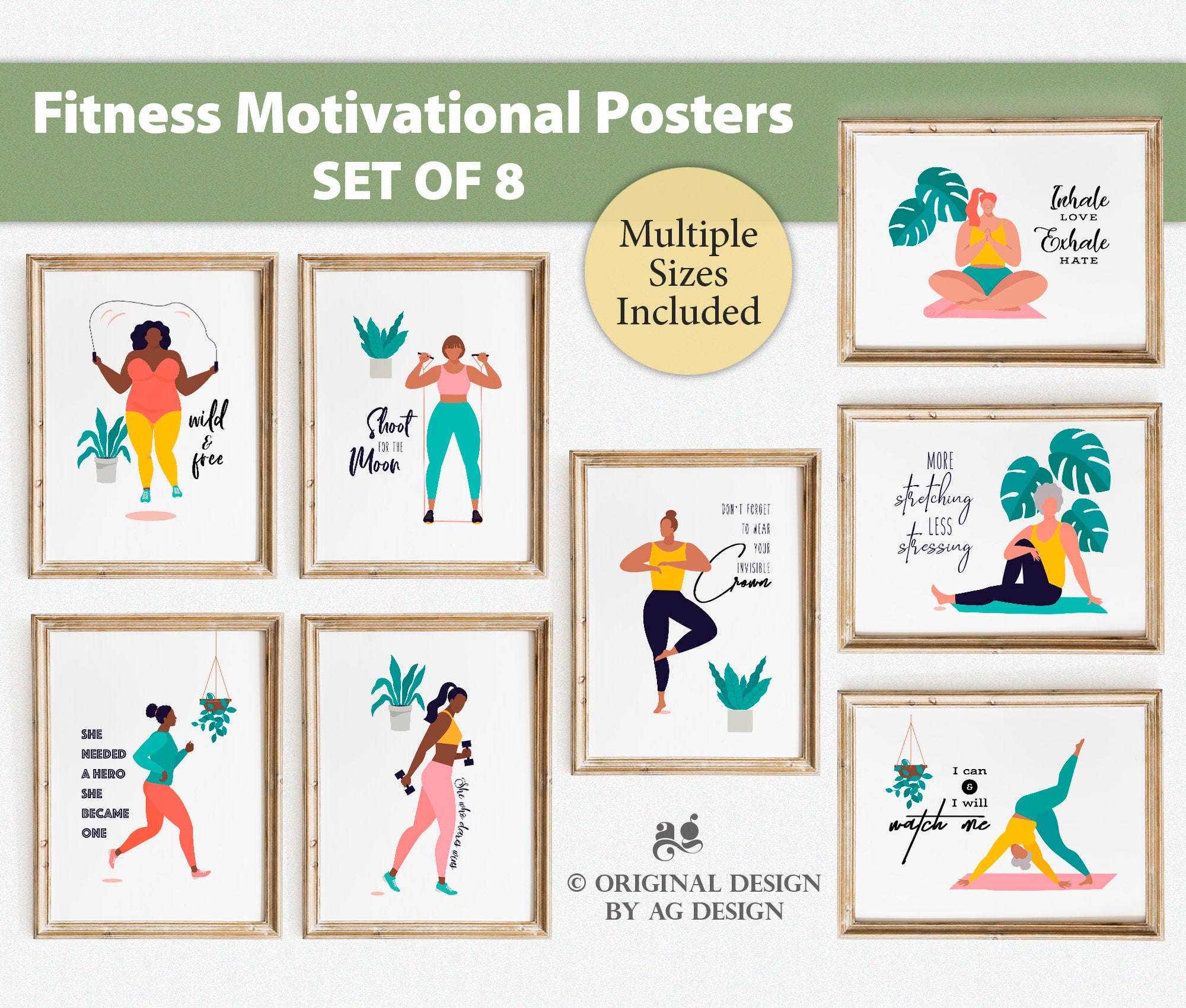 Fitness Motivational Posters For Women