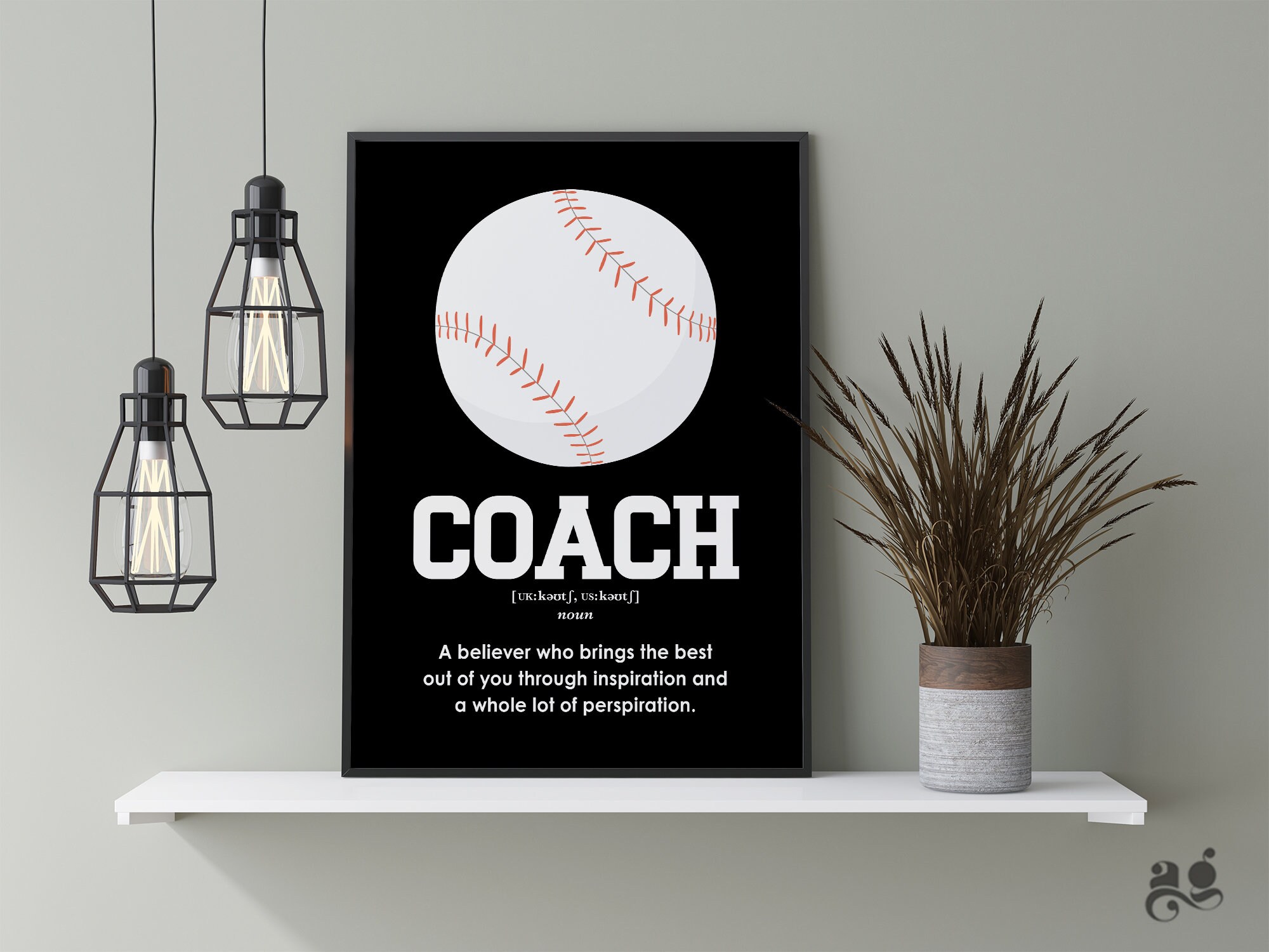 Baseball Coach Gift, Printable Coach Appreciation Gifts, Best Coach ...