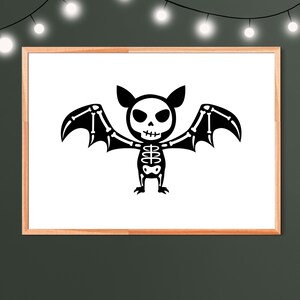 Halloween bat wall art, Primitive halloween sign, Halloween Printable decor, Halloween Printable bat decor, my first Halloween, vampire bat
