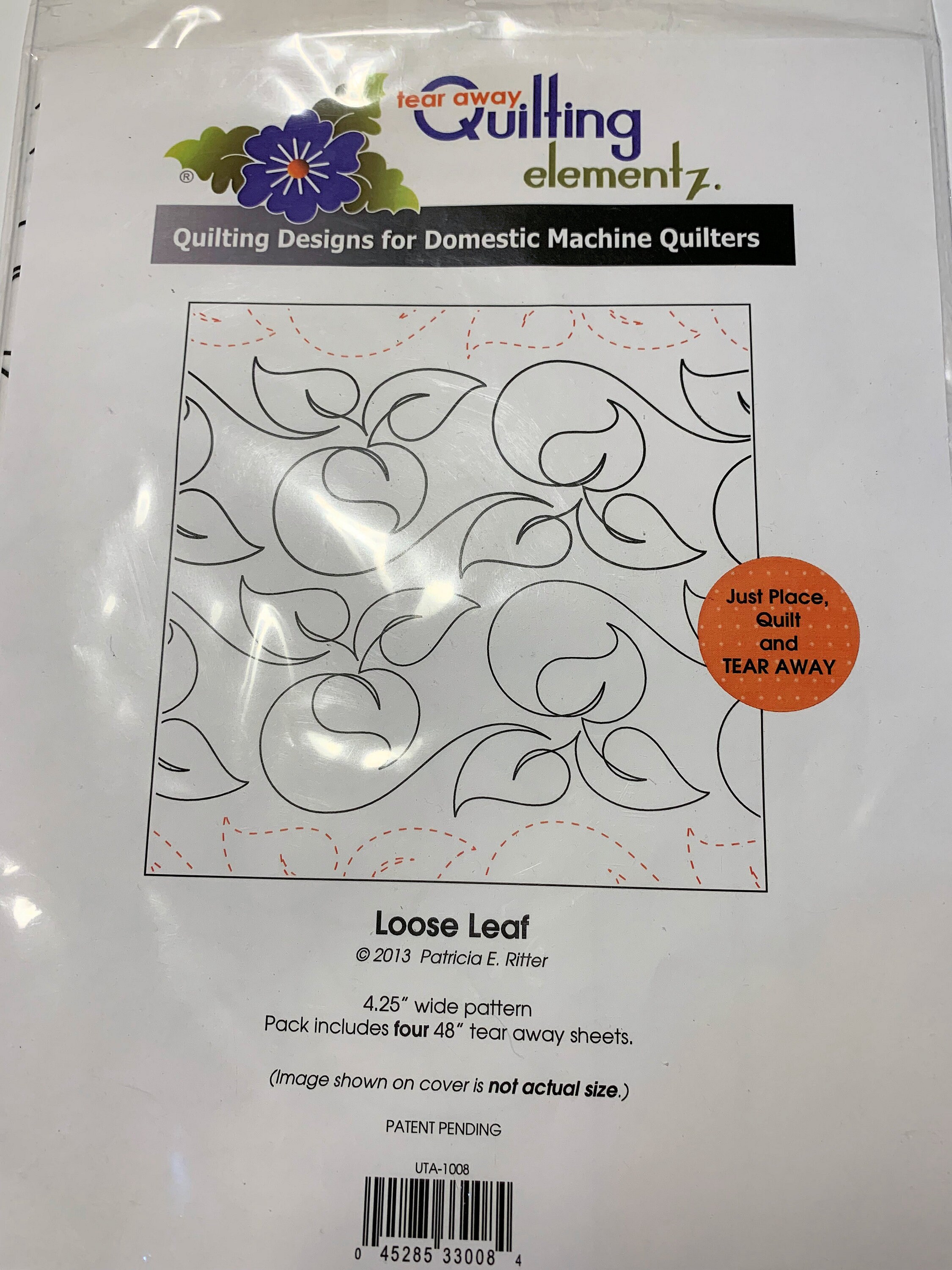 Quilting Creations Loose Leaf 4-1/4 Inch Rowsuta-1008 Urban - Etsy