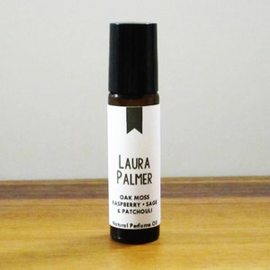 LAURA PALMER / Oak Moss Raspberry Sage & Patchouli / Tv Inspired / Twin Peaks Collection / Roll-On Perfume Oil