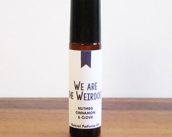 WE ARE the WEIRDOES / Nutmeg Cinnamon & Clove / Tv Inspired / The Craft Collection / Roll-On Perfume Oil