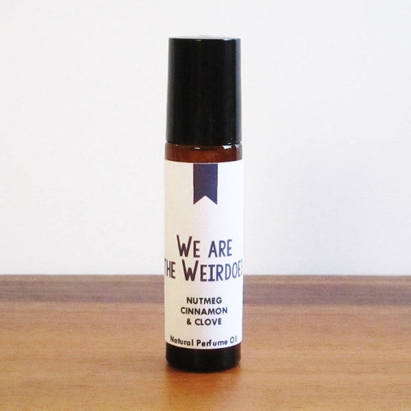 WE ARE the WEIRDOES / Nutmeg Cinnamon & Clove / Tv Inspired / The Craft Collection / Roll-On Perfume Oil