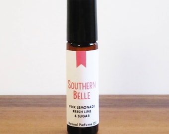 SOUTHERN BELLE / Pink Lemonade Fresh Lime & Sugar / Book Inspired / Roll-On Perfume Oil