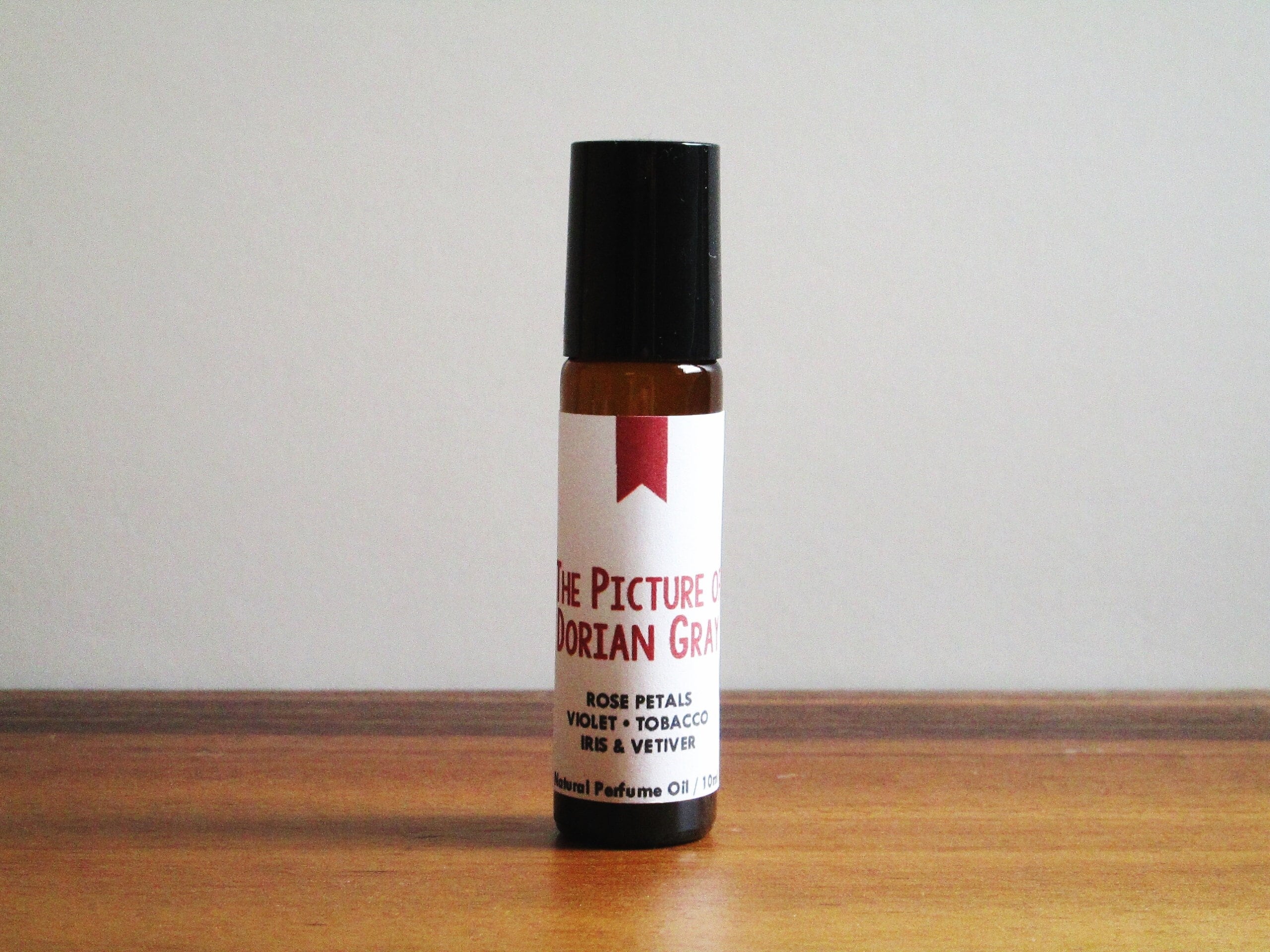 The PICTURE of DORIAN GRAY / Rose Petals Violet Tobacco Iris & Vetiver /  Book Inspired / Classic Literature Horror / Roll-on Perfume Oil