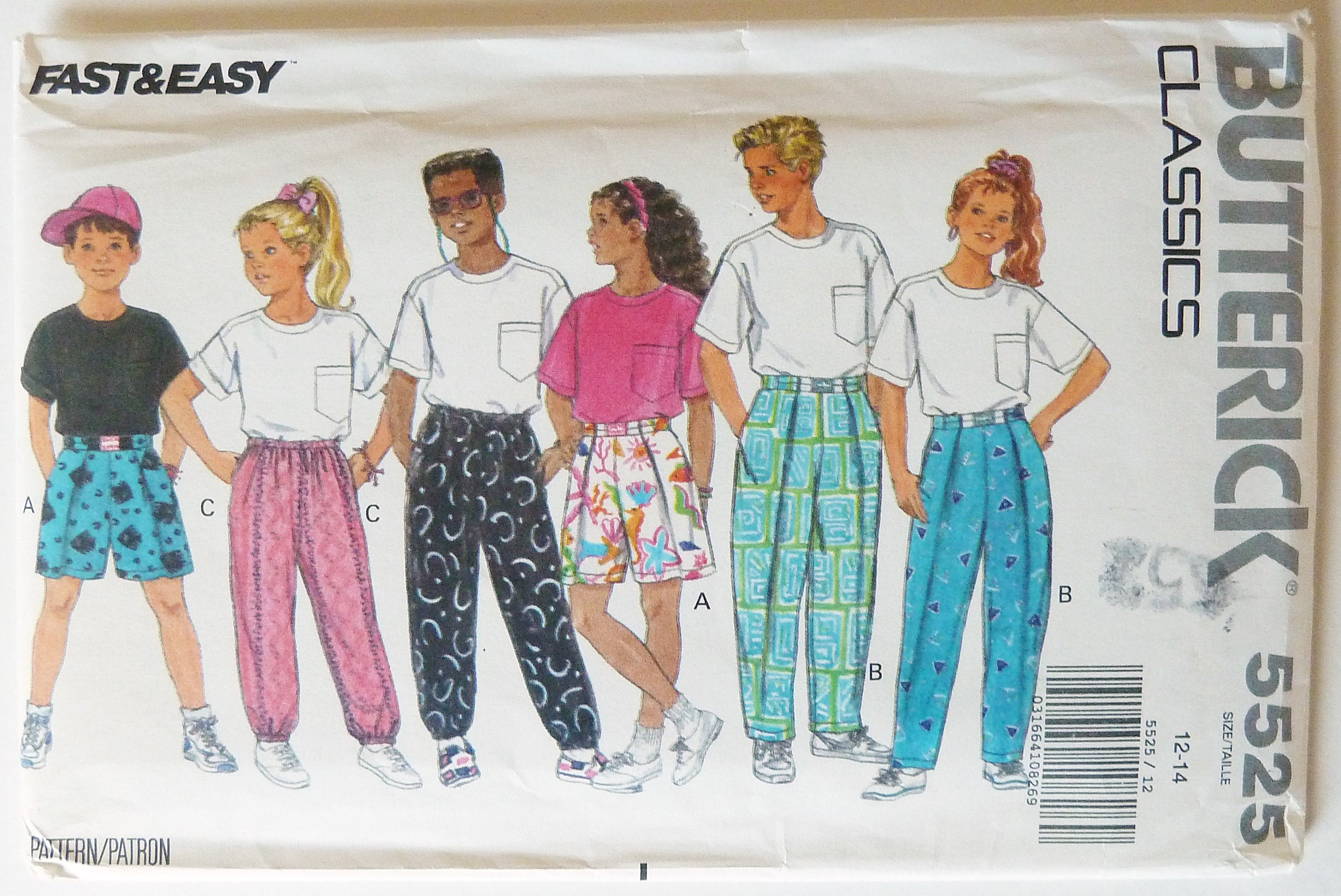 90s Pants Pattern - Etsy