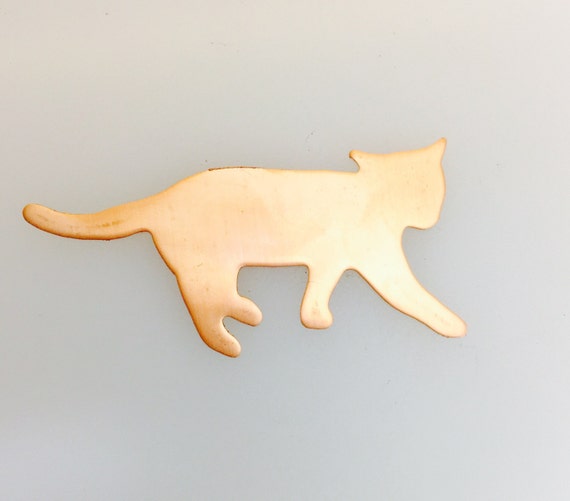 Raw Copper Large Cat Blanks Animal Shapes-jewelry Making-metal