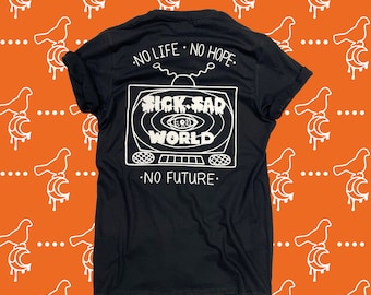 Sick Sad World T-shirt Daria Fan Gift 90s Cartoon Tee MTV Show Merch Pop Culture Fashion Nickelodeon Daria T shirt Show Fan Art