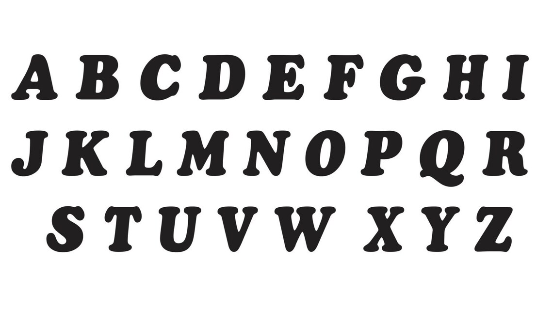 Book Folding Pattern Alphabet Instructions. Alphabet Font Etsy