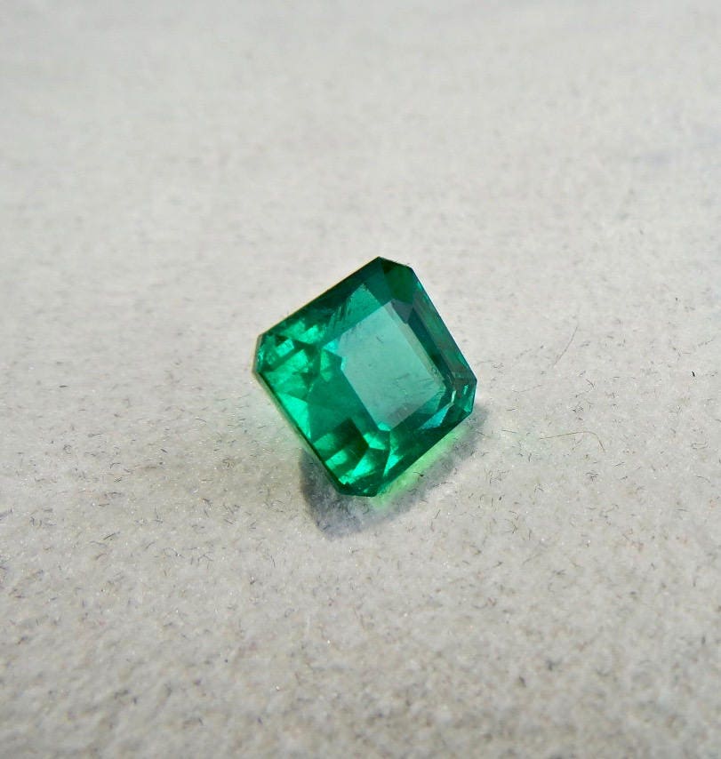 Finest Top 4.95 Carats Natural EMERALD 9 Mm SQUARE Shaped - Etsy
