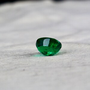 Top Natural Emerald Oval Cut 3.86 Carats 11X8mm Precious Gemstone Ring Pendant image 5