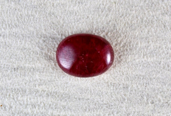 天然レッドスピネルカボション 16 x 12 mm オーバル 11.50 カラット 