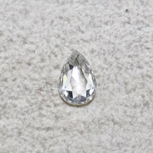 Certified NATURAL Rose Cut DIAMOND Pear Shape 1.04 Carats GEMSTONE For Pendant Ring