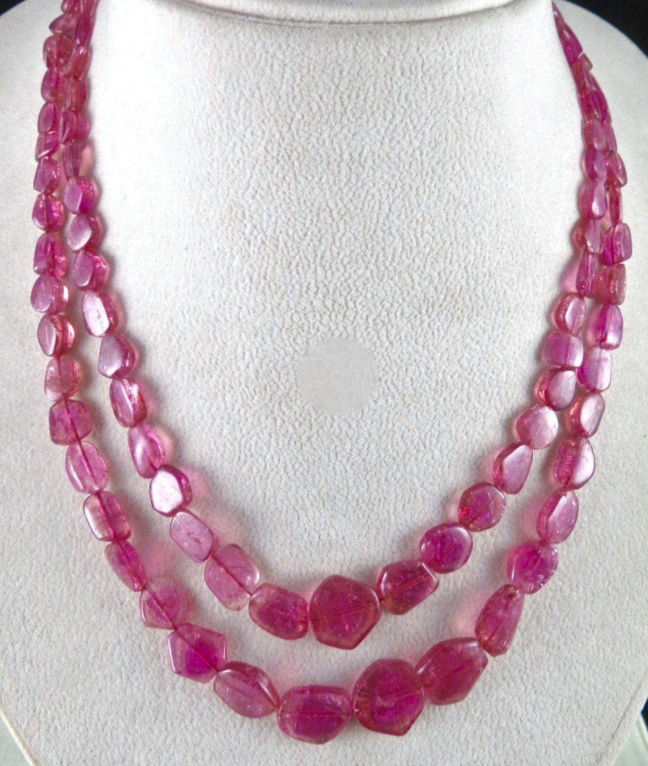Best Price 2 Line 212carats Pink Tourmaline Rubellite Tumble - Etsy Canada
