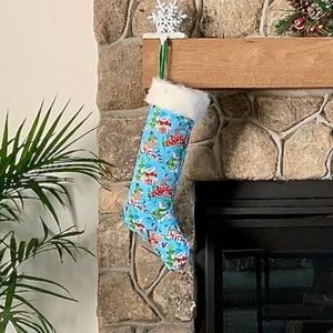 Cat Christmas Stocking Pet Stocking Personalized
