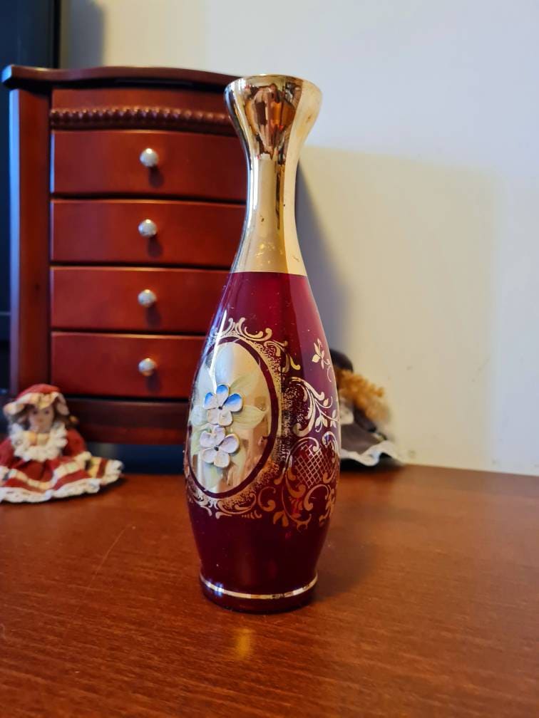 moser花びんチェコスロバキア製 Antique moser vase - Etsy 日本