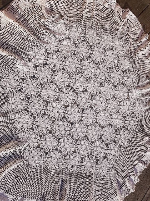 Crochet home decor Crochet pattern Home Decor Crocheted Lace Vintage Crochet Vintage lace handmade