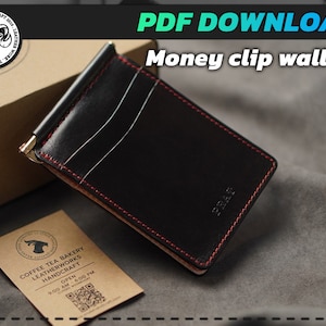 Leather Money Clip Wallet Pattern (PDF Pattern)