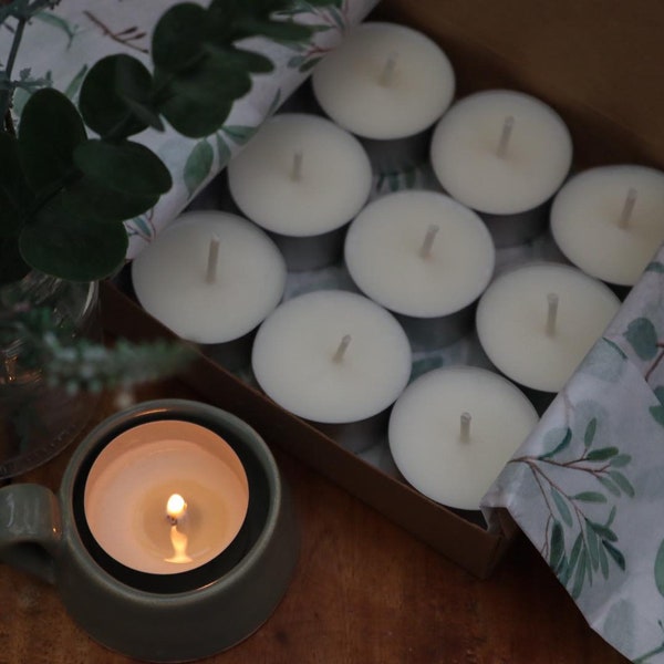 Soy Wax Tealights | Scented Tealight | Handmade Tealights