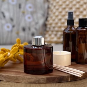 Reed Diffuser | 100ml Amber Glass Bottle | Handmade Home Fragrance