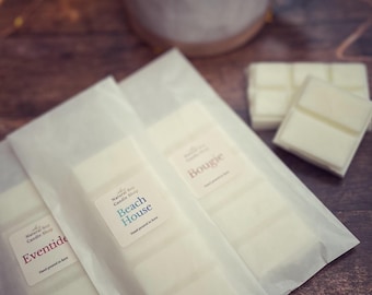 Scented Soy Wax Melt Snap Bars, Luxury Home Fragrance Gift
