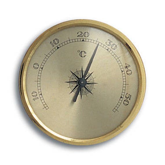 Brasslook Thermometer Movement / Insert ø70mm Etsy UK